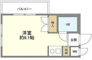 フラッツ・レルエ【1階】の間取り