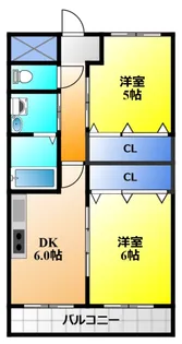 コスモ三ケ日II【3階】の間取り