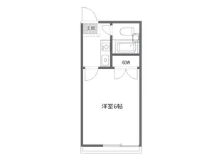 松島青山ハイツ【2階】の間取り