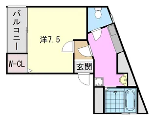 エクセレント・リヴ【4階】の間取り