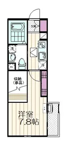 エルセリート越谷【2階】の間取り