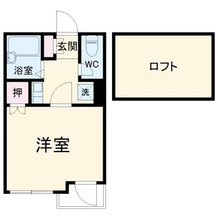 ウィスタリア【2階】の間取り
