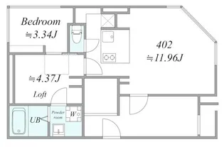 trias529【4階】の間取り