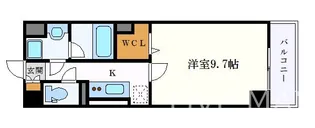 パルファン ドゥ ジョア【8階】の間取り