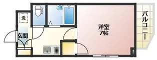 フォルム牛田新町【7階】の間取り