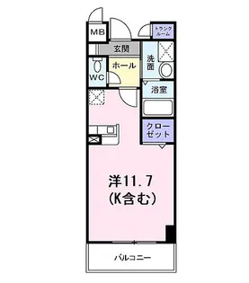 アヴニール・パレ【2階】の間取り