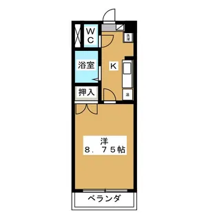 アミティM【1階】の間取り