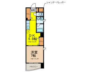 Hiro 1.BLD【5階】の間取り