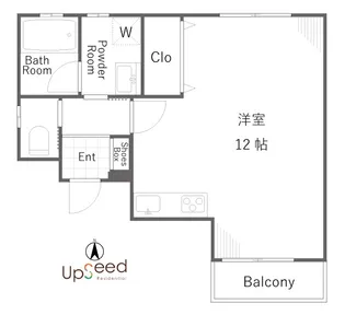 Sedona Rose Garden【2階】の間取り