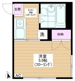 メゾン平和台【2階】の間取り