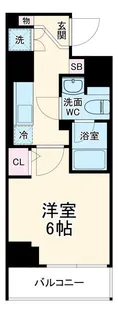 アイルイマージュ弘明寺【3階】の間取り
