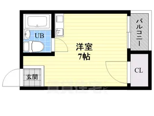 ラピス三国本町【3階】の間取り