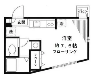 M’s FLAT【2階】の間取り