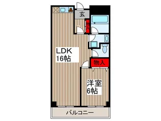 メゾン・ド・ブラン【3階】の間取り