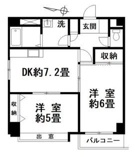 アネックスヒルズカミクラ【8階】の間取り