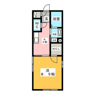 グラン・プラス【1階】の間取り