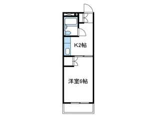 ストンリバーマンション【3階】の間取り