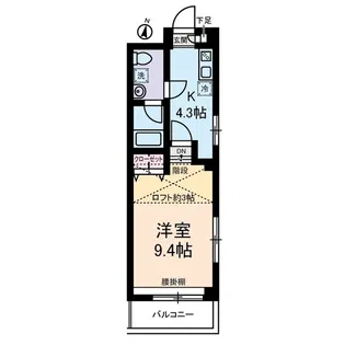 レクエルド・F【1階】の間取り