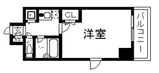 スカイコート品川大崎【2階】の間取り