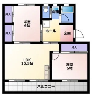 グランノア【1階】の間取り