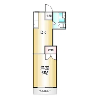カーサブランカ【1階】の間取り