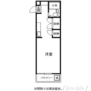 Estas(エスタス)【3階】の間取り