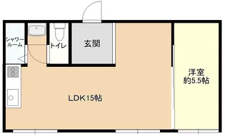 明星ビル(文京ドミトリー)【4階】の間取り