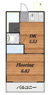 ポートハイム【2階】の間取り