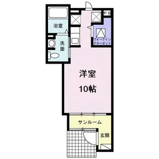 フォレスト ガーデン【1階】の間取り