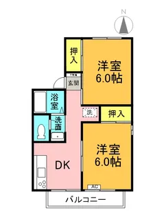 メゾンセジュール【1階】の間取り