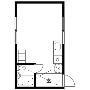 サウス四日町ホームズ【2階】の間取り