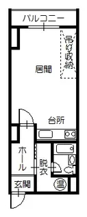 サンハイムII【2階】の間取り