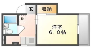 マンションちとせ【3階】の間取り