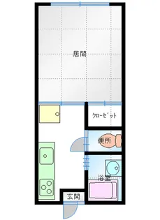 カンファート茨城大【4階】の間取り