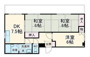 ブリックハウス・ノザキ【4階】の間取り
