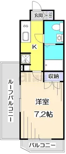 東京都練馬区東大泉2【マンション】の間取り