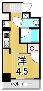 リヴシティ堀切菖蒲園【4階】の間取り