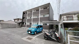 岡山県岡山市中区中島【アパート】の外観