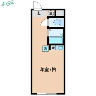 ベース四日市【2階】の間取り