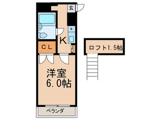 ヴィラ清水町【1階】の間取り