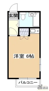 東京都東村山市恩多町3【アパート】の間取り