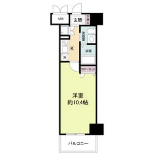 フェニックスレジデンス堺東【3階】の間取り