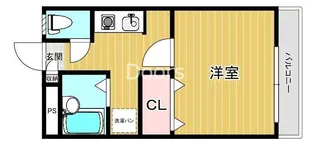 岡山県岡山市中区門田屋敷4【マンション】の間取り