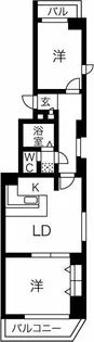 愛知県名古屋市千種区猪高町大字猪子石字猪々道【マンション】の間取り
