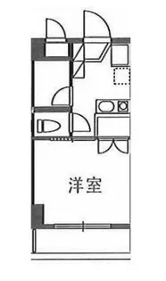 1Kの間取り画像