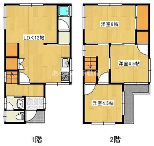 静岡県浜松市中央区西伊場町【一戸建】の間取り