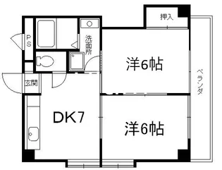 アーバンハイツ伊賀【3階】の間取り
