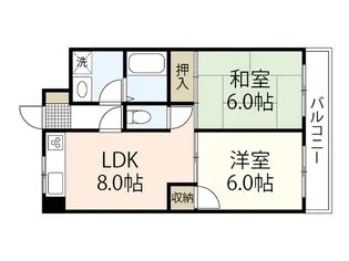 クリオール【5階】の間取り