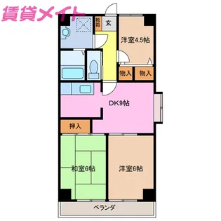 シンフォニー【2階】の間取り
