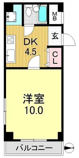 大阪府大阪市平野区流町3【マンション】の間取り
